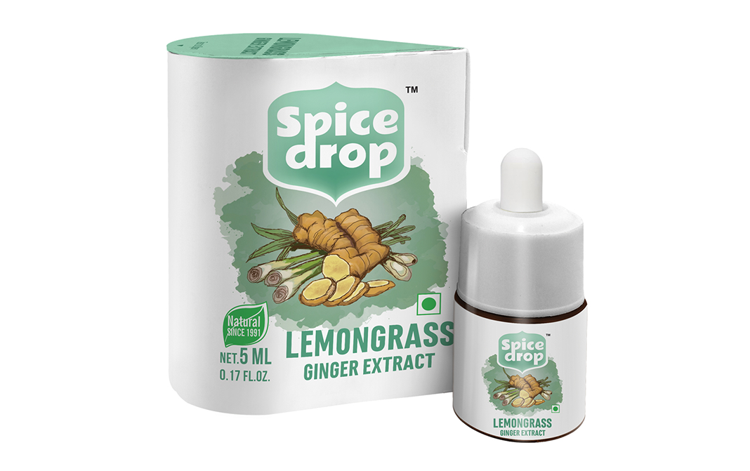Spice Drop Lemongrass Ginger Extract    Pack  5 millilitre